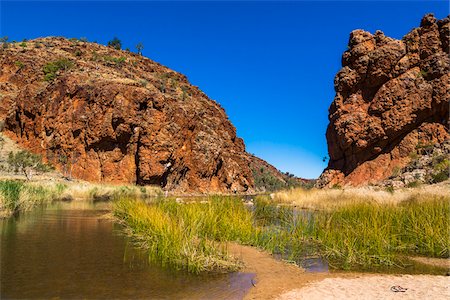 Glen Helen Gorge, West MacDonnell National Park, Northern Territory, Australia Foto de stock - Con derechos protegidos, Código: 700-08232344