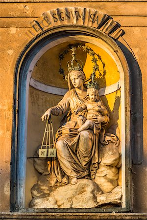 Madonna and Child in Palermo, Sicily, Italy Stockbilder - Lizenzpflichtiges, Bildnummer: 700-08701844