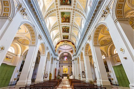 simsearch:700-08723191,k - Interior of San Giuliano Cathedral, Caltagirone, Sicily, Italy Photographie de stock - Rights-Managed, Code: 700-08723193