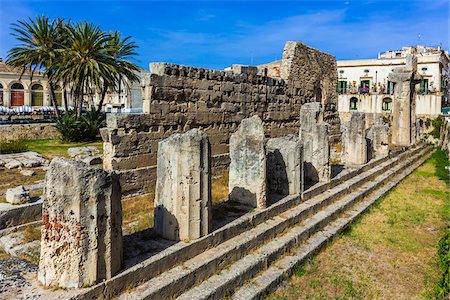 Temple of Apollo at Necropolis of Pantalica near Syracuse, Sicily, Italy Stock Photo - Rights-Managed, Code: 700-08723262