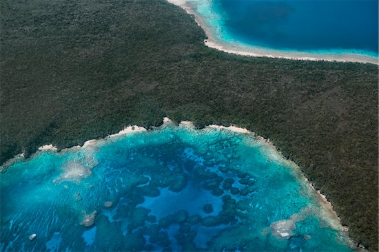 Aerial view over Vanuatu Islands, South Pacific Ocean Stock Photo - Premium Rights-Managed, Artist: dk & dennie cody, Image code: 700-08743680