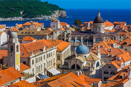 Overview of Dubrovnik, Dalmatia, Croatia Stock Photo - Rights-Managed, Code: 700-08765312