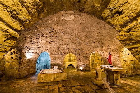 The Crypt underneath the Cathderal of St Domnius within Diocletian's Palace in the Old Town of Split in Split-Dalmatia County of Croatia Stockbilder - Lizenzpflichtiges, Bildnummer: 700-08765445