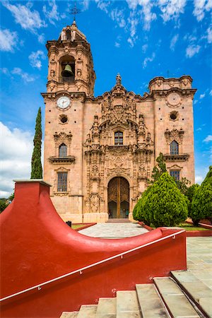 simsearch:700-06367907,k - Templo Valenciana Church, Guanajuato City, Mexico Photographie de stock - Rights-Managed, Code: 700-09071043