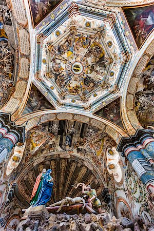 Capilla del Santo Sepulcro at the Sanctuary of Atotonilco in Atotonilco, Guanajuato State, Mexico Foto de stock - Con derechos protegidos, Código: 700-09071074