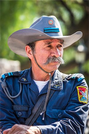 simsearch:700-07288167,k - Portrait of Rural Guradsman in a Mexican Independence Day parade in San Miguel de Allende, Mexico Foto de stock - Con derechos protegidos, Código: 700-09088172