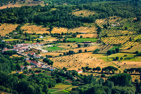 Overview of farmland in the municipality of Marvao in the Portalegre District of  Portugal Stock Photo - Rights-Managed, Code: 700-09226789