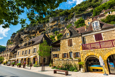 simsearch:700-09236390,k - La Roque-Gageac, Dordogne, Nouvelle-Aquitaine, France. Fotografie stock - Rights-Managed, Codice: 700-09236428