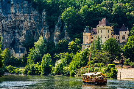 La Roque-Gageac, Dordogne, Nouvelle-Aquitaine, France. Photographie de stock - Rights-Managed, Code: 700-09236433