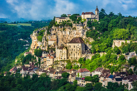 Rocamadour, Occitanie, Lot, France. Stock Photo - Rights-Managed, Code: 700-09236520