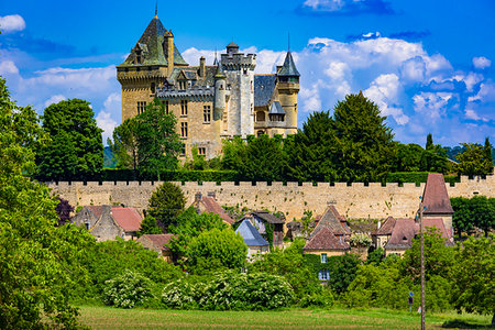 Montfort Castle, Montfort, Dordogne, Nouvelle-Aquitaine, France. Photographie de stock - Rights-Managed, Code: 700-09236564