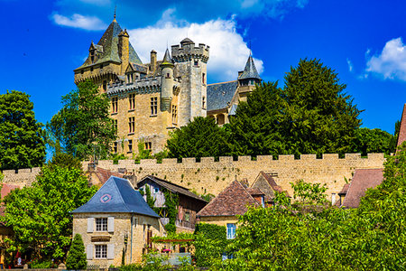 simsearch:700-09236603,k - Montfort Castle, Montfort, Dordogne, Nouvelle-Aquitaine, France. Stockbilder - Lizenzpflichtiges, Bildnummer: 700-09236566