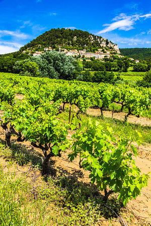 séguret - Seguret, Provence-Alpes-Cote d'Azur, Provence, France. Photographie de stock - Rights-Managed, Code: 700-09236687