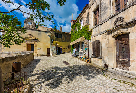 Les Baux-de-Provence, Provence-Alpes-Cote d'Azur, Provence, France. Stock Photo - Rights-Managed, Code: 700-09236785