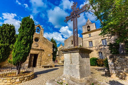 St.Vincent's Church, Les Baux-de-Provence, Provence-Alpes-Cote d'Azur, Provence, France. Stock Photo - Rights-Managed, Code: 700-09236792