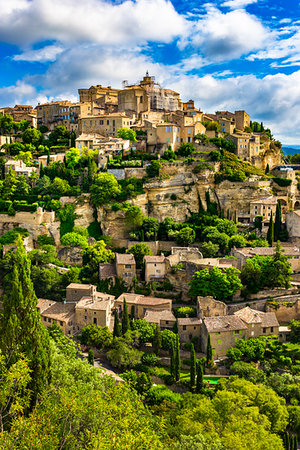 simsearch:700-09236813,k - Gordes, Luberon Valley, Provence-Alpes-Cote d'Azur, Provence, France. Photographie de stock - Rights-Managed, Code: 700-09236833