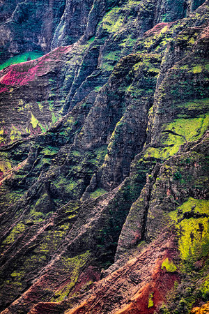 Waimea Canyon, Kauai, Hawaii, United States. Photographie de stock - Rights-Managed, Code: 700-09237236