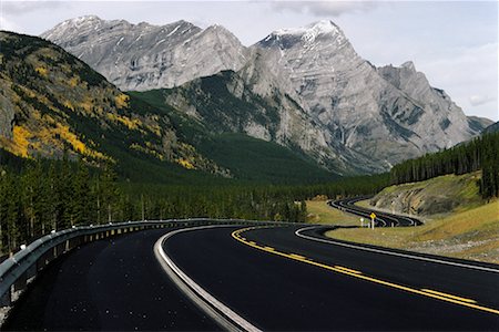 Highway Kananaskis Range Alberta, Canada Stock Photo - Rights-Managed, Code: 700-00004674