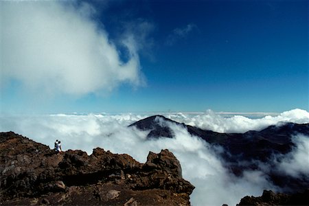 polynesian volcano - Haleakala Maui, Hawaii, USA Stock Photo - Rights-Managed, Code: 700-00005967