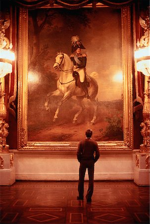 people full length gallery - The Hermitage Leningrad, Russia Stock Photo - Rights-Managed, Code: 700-00007924