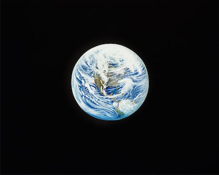 earth from space - Illustration de la terre Photographie de stock - Rights-Managed, Code: 700-00008300