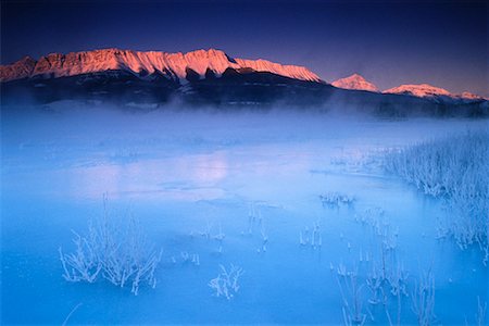 Dawn Jasper National Park Alberta, Canada Stock Photo - Rights-Managed, Code: 700-00008428