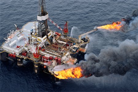 Off-Shore Drilling Rig Newfoundland and Labrador, Canada Stock Photo - Rights-Managed, Code: 700-00008433