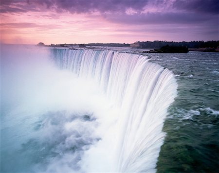 Horseshoe Falls et Niagara Falls (Ontario), Canada Photographie de stock - Rights-Managed, Code: 700-00008444
