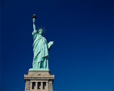 simsearch:622-02758098,k - Statue of Liberty New York City, New York, USA Fotografie stock - Rights-Managed, Codice: 700-00008992