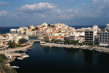Agios Nikolaos Crete, Greece Foto de stock - Con derechos protegidos, Código: 700-00009090