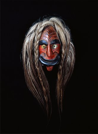 Iroquois Mask Foto de stock - Con derechos protegidos, Código: 700-00002907