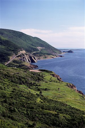 GAP Rouge, Cabot Trail Cape Breton, Nova Scotia, Kanada Stockbilder - Lizenzpflichtiges, Bildnummer: 700-00003896
