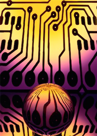 Close-Up of Circuit Board Stock Photo - Rights-Managed, Code: 700-00014019