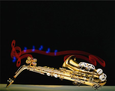 Saxophone Foto de stock - Con derechos protegidos, Código: 700-00014337