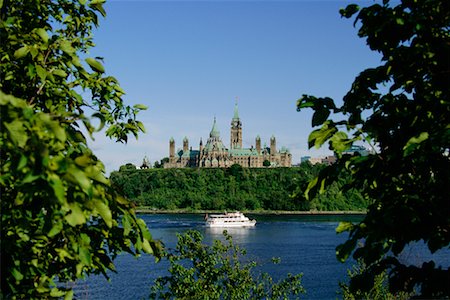 rio ottawa - Parliament Buildings Ottawa, Canada Foto de stock - Direito Controlado, Número: 700-00014346