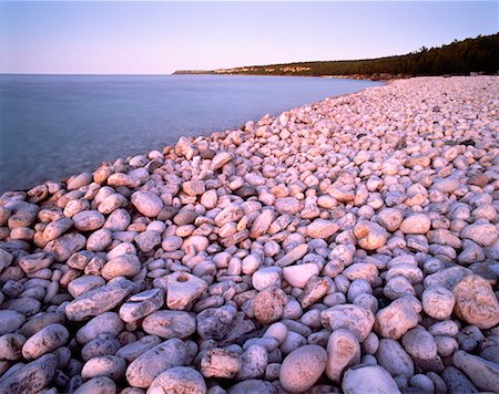 Georgian Bay Bruce Peninsula National Park Ontario, Canada Fotografie stock - Rights-Managed, Codice: 700-00014637