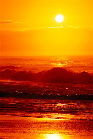 Sunrise over Indian Ocean South Africa Stock Photo - Rights-Managed, Code: 700-00014732