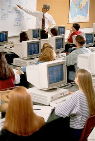 simsearch:693-06021167,k - Computer Class Stock Photo - Rights-Managed, Code: 700-00015061