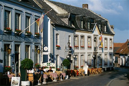 Street Cafe Thorn, The Netherlands Stock Photo - Rights-Managed, Code: 700-00016004