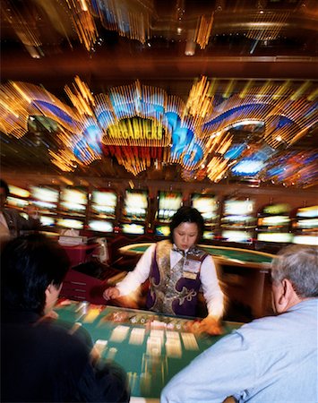 Card Dealer at Taj Mahal Hotel Atlantic City, New Jersey, USA Stock Photo - Rights-Managed, Code: 700-00016502