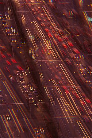 simsearch:600-00071719,k - Blurred View of Traffic on Highway Toronto, Ontario, Canada Foto de stock - Direito Controlado, Número: 700-00016851