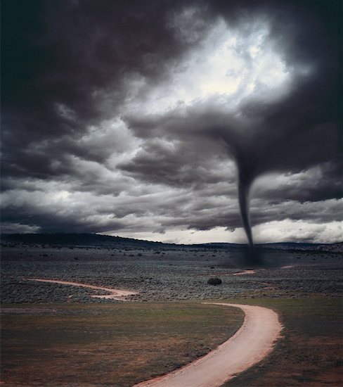 Tornado Foto de stock - Derechos protegidos Premium, Artista: Allan Davey, Código de la imagen: 700-00018367