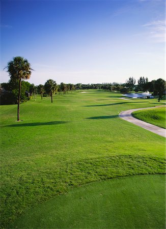 deerfield beach - Golf Course Deerfield Beach, Florida, USA Foto de stock - Con derechos protegidos, Código: 700-00018435