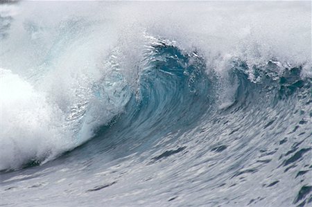 simsearch:600-01030175,k - Pacific Ocean Waves Off Hawaii, USA Foto de stock - Con derechos protegidos, Código: 700-00019467