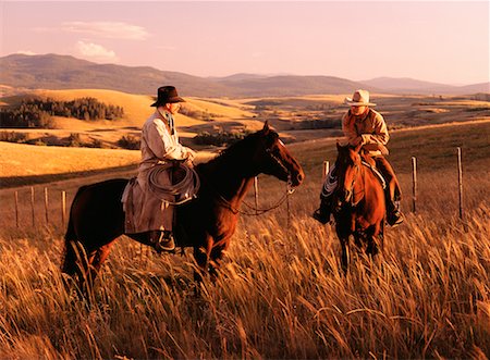 simsearch:700-00016165,k - Cowboys on Horseback Douglas Lake Ranch British Columbia, Canada Stock Photo - Rights-Managed, Code: 700-00019979