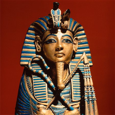 exotic and egypt - Tutankhamen's Sarcophagus Stock Photo - Rights-Managed, Code: 700-00010214