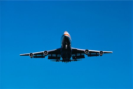 Boeing 747 in Flight Stock Photo - Rights-Managed, Code: 700-00010550