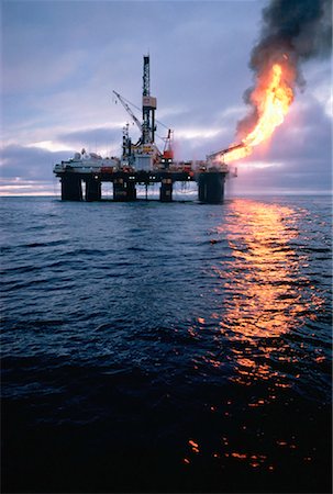 Offshore Oil Rig, Newfoundland and Labrador, Canada Stock Photo - Rights-Managed, Code: 700-00010842