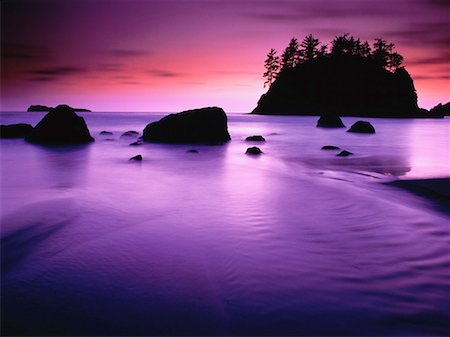 simsearch:700-00274857,k - Trinidad State Beach at Sunset California, USA Foto de stock - Con derechos protegidos, Código: 700-00012705