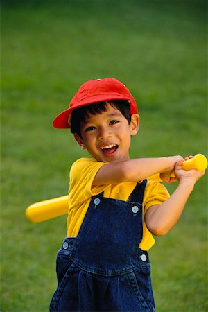 Boy with Baseball Bat Stock Photo - Rights-Managed, Code: 700-00012863
